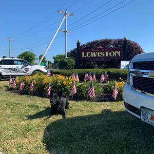 Lewiston Police Car